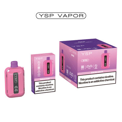 500mAh 15ml 10000 Puff Vape Tipo C Scatola di ricarica con schermo