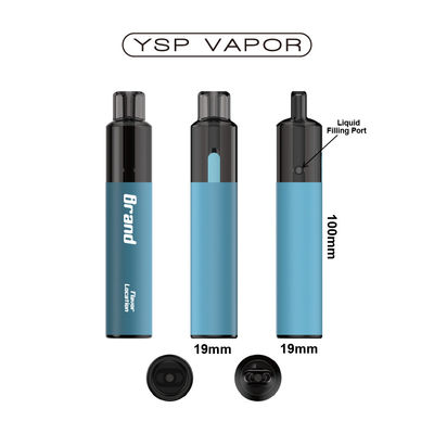 500mAh Batteria Vape Pod ricaricabile Tipo C Carica 2ml Vape Pen ricaricabile