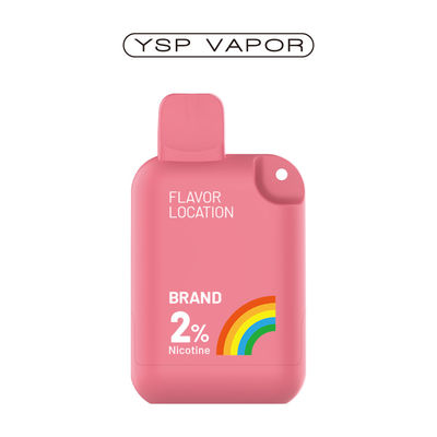 Penna vaporizzatore aromatizzata da 800 fiocchi 3 ml kit di vaporizzatori ricaricabili