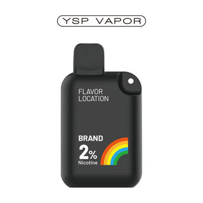 Penna vaporizzatore aromatizzata da 800 fiocchi 3 ml kit di vaporizzatori ricaricabili