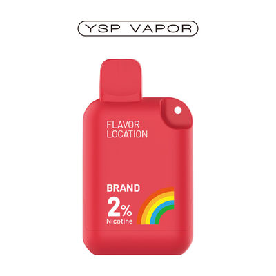 Penna vaporizzatore aromatizzata da 800 fiocchi 3 ml kit di vaporizzatori ricaricabili