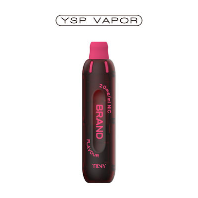 Mesh Coil Vape Pen TPD Compliant 2% Nicotina per sapore intenso e nuvole - 600 soffiate Ultra-smooth, Mouthpiece in silicone,facile da usare,senza necessità di ricarica