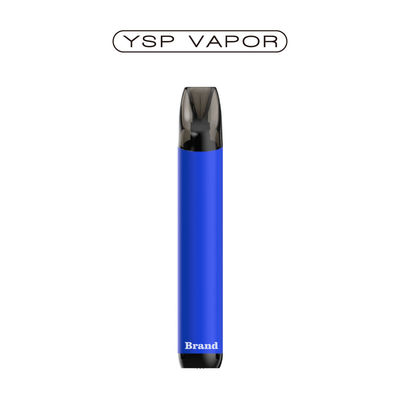 2 ml di precarico di sistema di vaping a 2%, nicotina 600 puffs di vaping monouso