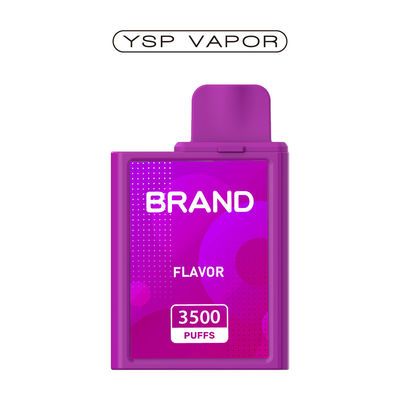 6ml 3500 Puffs Sistema di Vape Pod ricaricabile Kit di Vape Pod aromatizzato