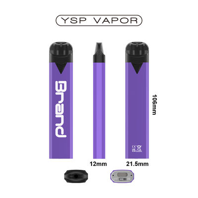 600puffs Dispositivo compatibile con il sistema TPD Dispositivo a capsula usa e getta