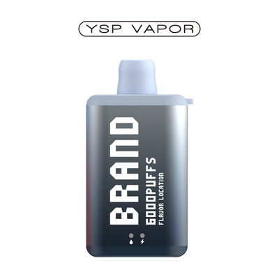 10 ml 6000 Puff Vape E Cigarette Ricaricabile Vape Box usa e getta