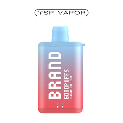 10 ml 6000 Puff Vape E Cigarette Ricaricabile Vape Box usa e getta