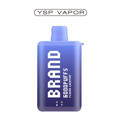 10 ml 6000 Puff Vape E Cigarette Ricaricabile Vape Box usa e getta