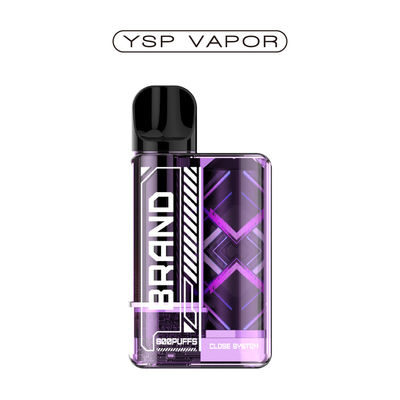 OEM 3ML Vape Pod System 800 Puffs Smart Vape Pen Senza Nicotina