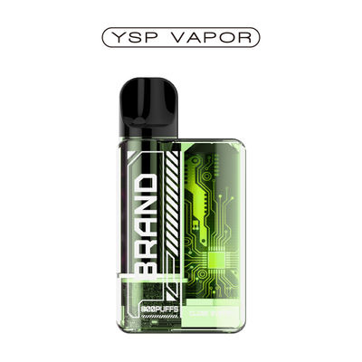 OEM 3ML Vape Pod System 800 Puffs Smart Vape Pen Senza Nicotina
