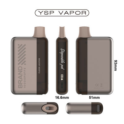 19 ml 0 Vaping monouso per nicotina 20000 fiocchi Scatola monouso per vaping