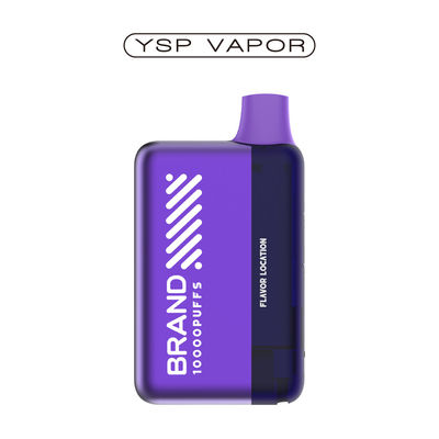 19 ml 0 Vaping monouso per nicotina 20000 fiocchi Scatola monouso per vaping