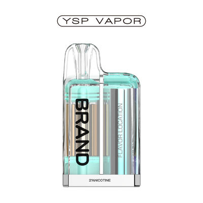 Compatibile con la TPD Disposable Pod Prefilled Mesh Coil Child Lock 2ml design a cristallo liquido