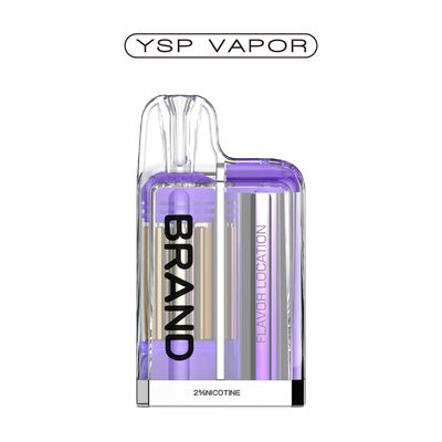 Compatibile con la TPD Disposable Pod Prefilled Mesh Coil Child Lock 2ml design a cristallo liquido