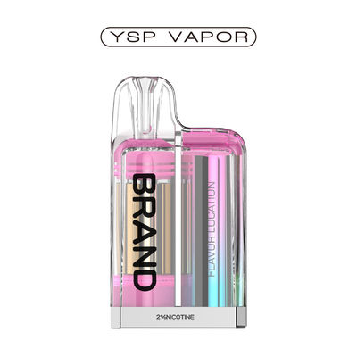 Compatibile con la TPD Disposable Pod Prefilled Mesh Coil Child Lock 2ml design a cristallo liquido