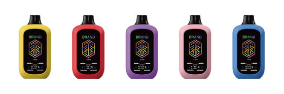 15mL/15K Puffs Ricaricabile Vapore usa e getta Ultra-lunga durata - schermo a LED e personalizzazione del sapore e flusso d'aria regolabile