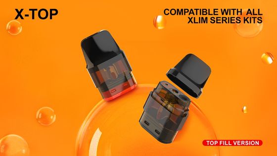 2 ml Cartuccia compatibile TPD Compatibile Riempievole PCTG Cartuccia vuota Sistema aperto 0,6/0,8 ohm mesh VS OXVA