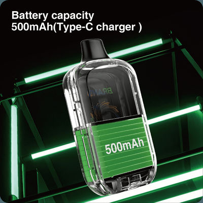 15mL/15K Puffs Ricaricabile Vapore usa e getta Ultra-lunga durata - schermo a LED e personalizzazione del sapore e flusso d'aria regolabile